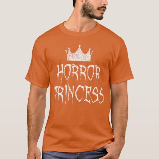 Horror Prinses meisje T-shirt (Voorkant)