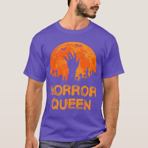 Horror Queen Griezelfilm Fan Schreeuw Zombie Hand  T-shirt