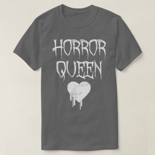 Horror Queen T-shirt (Design voorkant)