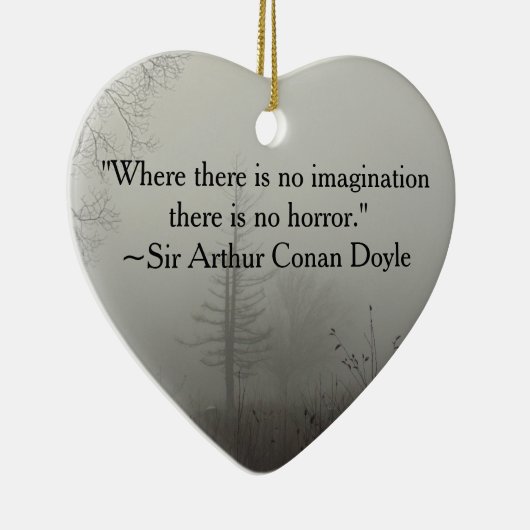 Horror Quote Ornament (Rechts)