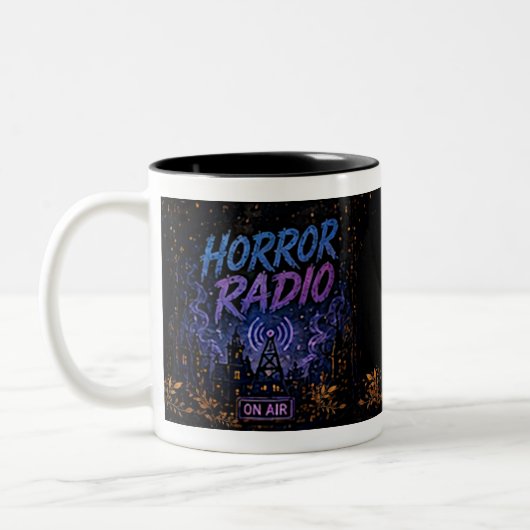 Horror Radio Toren twee tons Mok (Links)