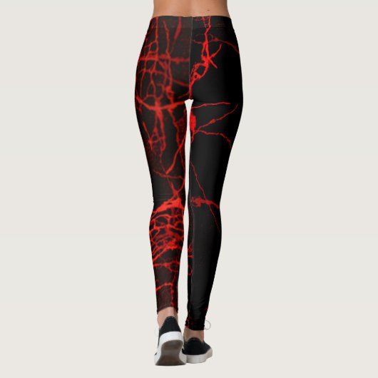 Horror Red Leggings (Achterkant)