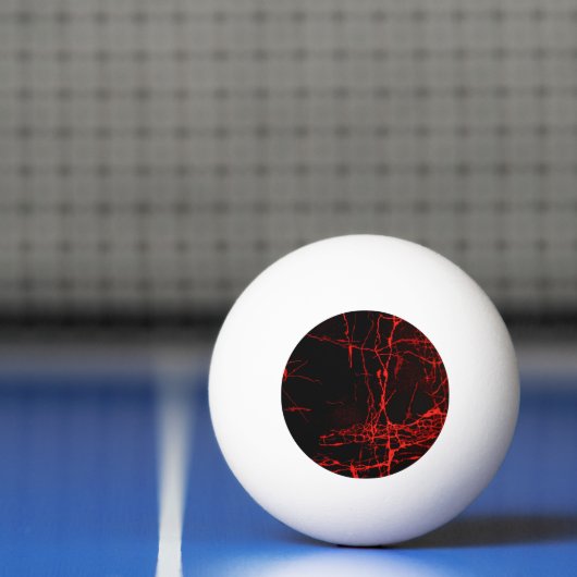 Horror Red Pingpongbal (Net)