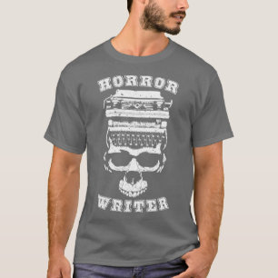Horror Schrijver Halloween Schrijver Schrijver Sch T-shirt