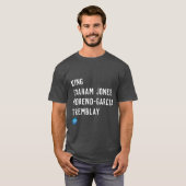 Horror Schrijvers T-shirt (Voorkant volledig)