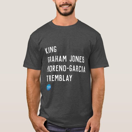 Horror Schrijvers T-shirt (Voorkant)