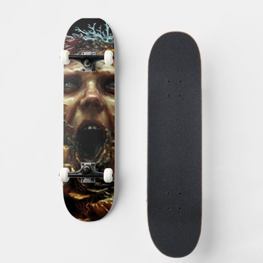 Horror Scream Persoonlijk Skateboard (Voorkant)