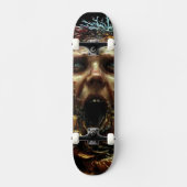 Horror Scream Persoonlijk Skateboard (Voorkant)