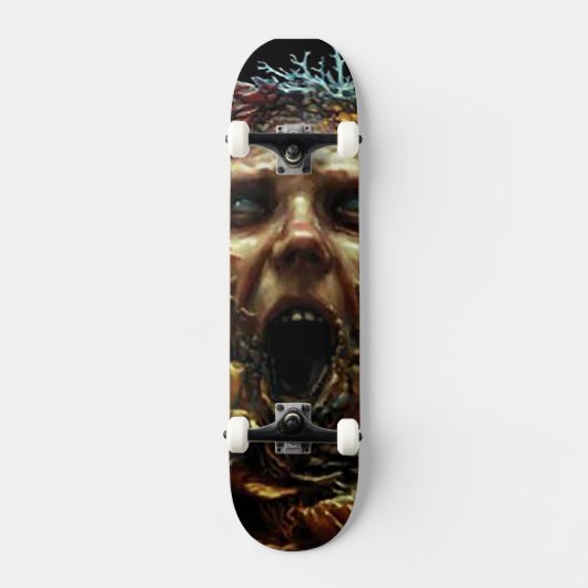 Horror Scream Persoonlijk Skateboard (Voorkant)