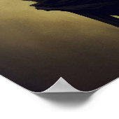 Horror skelet schilderij poster (Hoek)