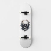 Horror Skull Persoonlijk Skateboard (Voorkant)