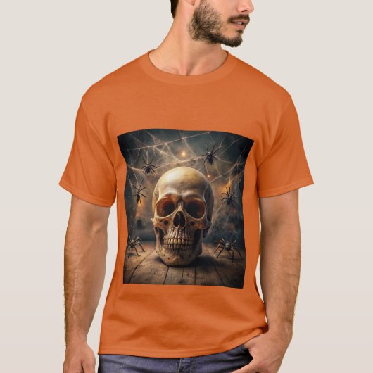 Horror Skull T-shirt (Voorkant)