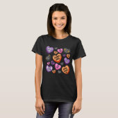 Horror Soky Candy Heart Valentines Day Lover Tee H T-shirt (Voorkant volledig)