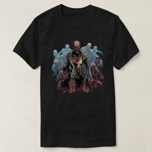 Horror spooky Halloween T-shirt (Design voorkant)
