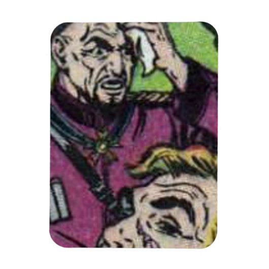 Horror strips | 60s Retro-stripboeken Magneet (Verticaal)