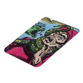 Horror  strips | 70s Retro-stripboeken Magneet (Linkerzijde)