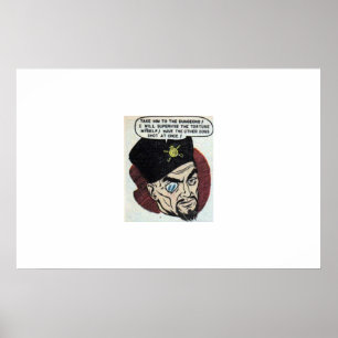 Horror  strips   80s Retro-stripboeken Poster