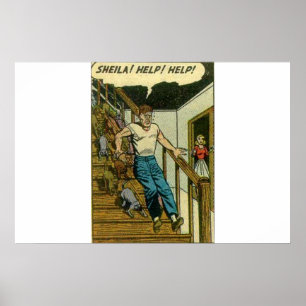 Horror  strips   Golden age-komiek Poster