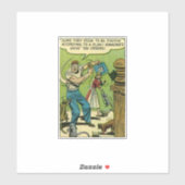 Horror  strips | Gouden leeftijd 1950 Sticker (Vel)