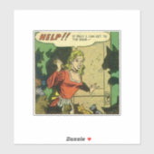 Horror  strips | Goudstripboeken Sticker (Vel)