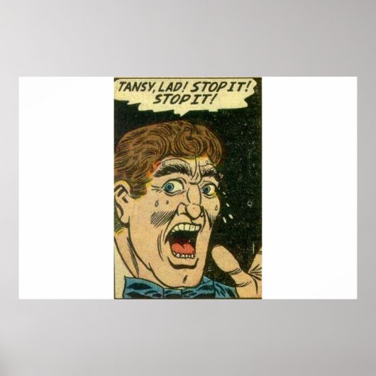 Horror  strips | Klassiek stripboek Poster (Voorkant)