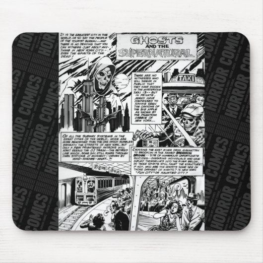 HORROR Strips Muismat (Voorkant)