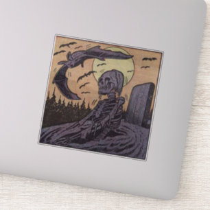 Horror  strips uit de jaren '90 voor stripverhalen sticker