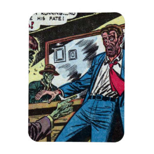 Horror strips van 70 jaar klassiek en retro magneet