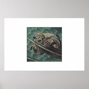 Horror  strips voor stripboeken liefhebbers uit de poster