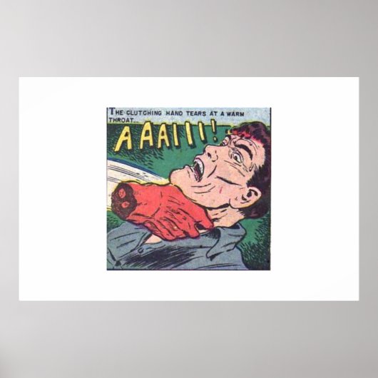 Horror strips voor stripboeken liefhebbers uit de poster (Voorkant)