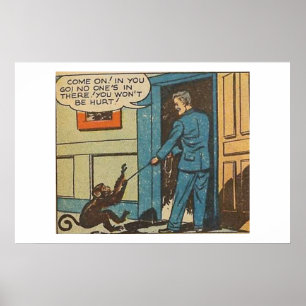 Horror  strips voor stripboeken liefhebbers uit de poster