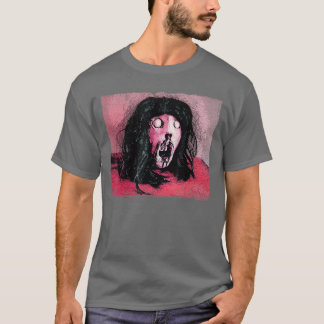 Horror stripverhaal kunst onthoofde hoofd gore ret t-shirt