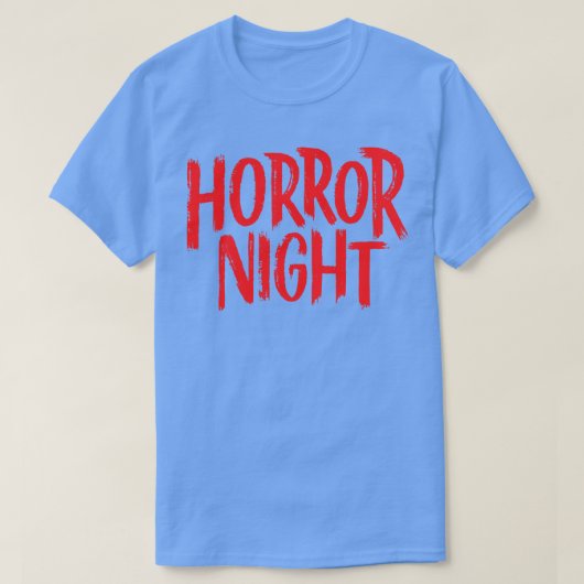 Horror T-shirt (Design voorkant)