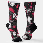 Horror Thema Crew Soks Sokken (Gebogen)