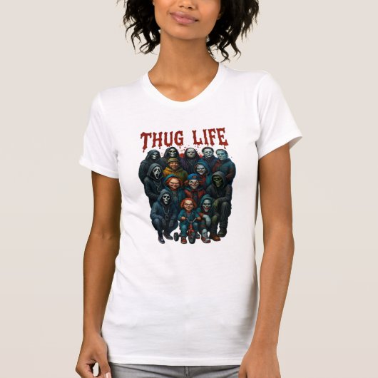 Horror Thug Life T-shirt (Voorkant)