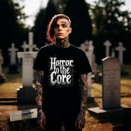 Horror tot in de kern t-shirt