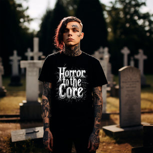 Horror tot in de kern t-shirt