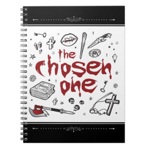 Horror TV Vampire Slayer Thema Schrijven Notitieboek