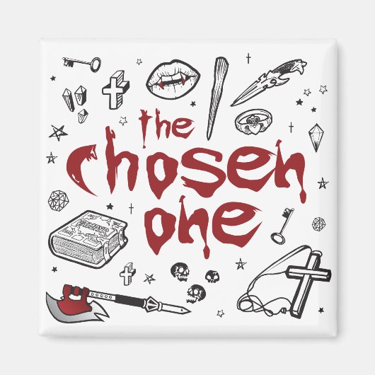 Horror TV Vampire Slayer Theme Magneet (Voorkant)