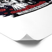 Horror Valentijnsdag Skeleton Couple Till Death D Poster (Hoek)