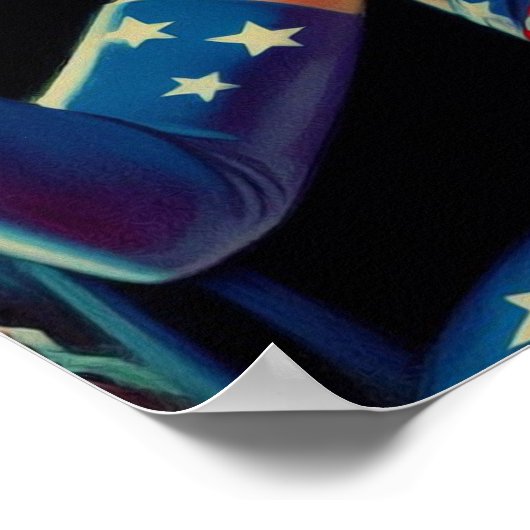  horror vampier meisje poster (Hoek)