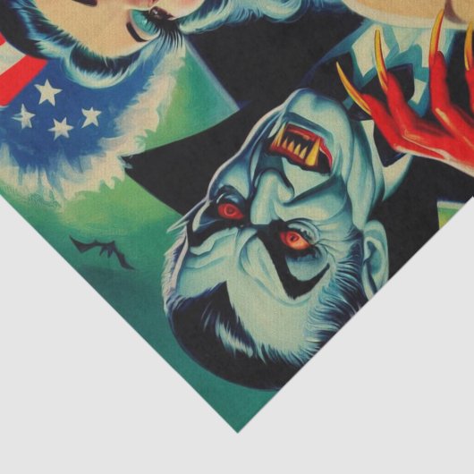  horror vampier meisje tissuepapier (Detail)