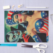  horror vampier meisje tissuepapier (Craft)