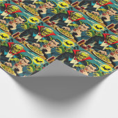  horror vampier strips cadeaupapier (Hoek)