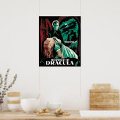 Horror van Dracula Poster (Keuken)