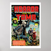 Horror van het  Comic Book Hoesje Poster van Tomb (Voorkant)
