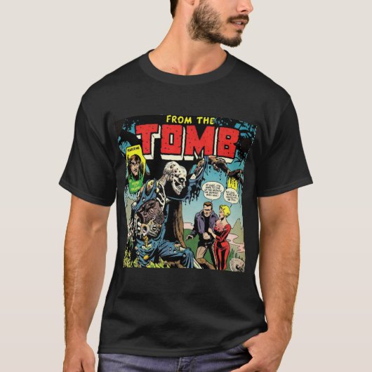 Horror van het stripboek van de Tomb T-shirt (Voorkant)