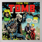Horror van het Tomb Halloween Comic Book Poster (Voorkant)