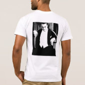 horror vintage film T-shirt (Achterkant)