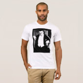 horror vintage film T-shirt (Voorkant volledig)